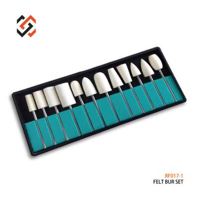 Manicure Nail Grinding Head Polishing Head  Felt Bur Set RF017-1 Nail Art Tools Rotary Polishing Tools